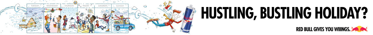 Red Bull Holiday Ad